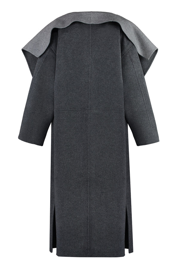 Wool and cashmere coat-1